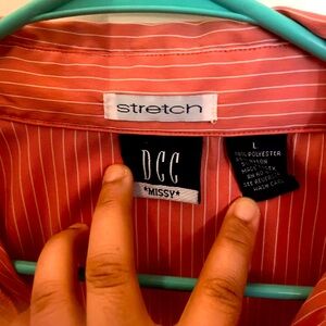 Pink Button-Up Shirt